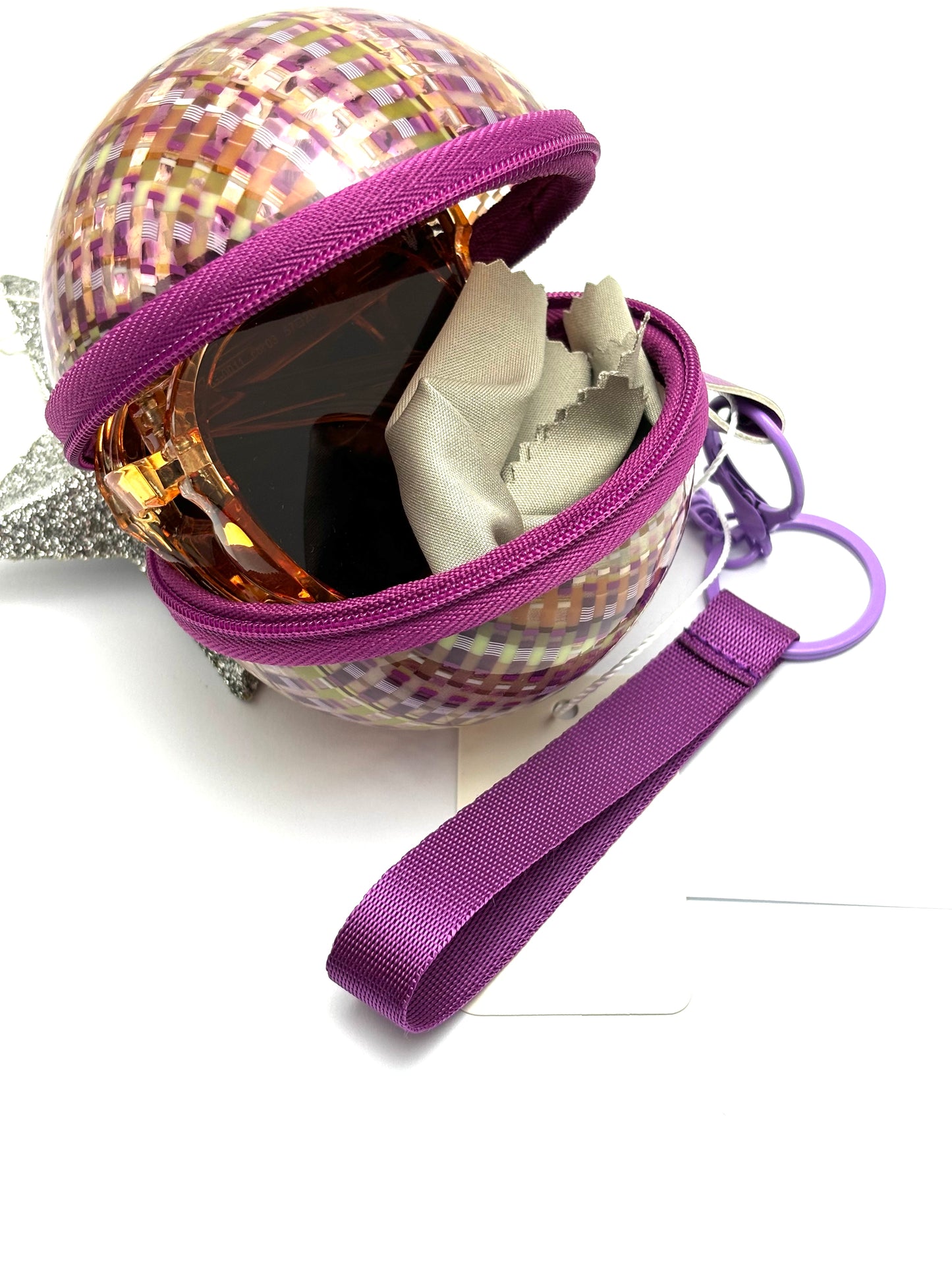 3D-sphere small Digital purple