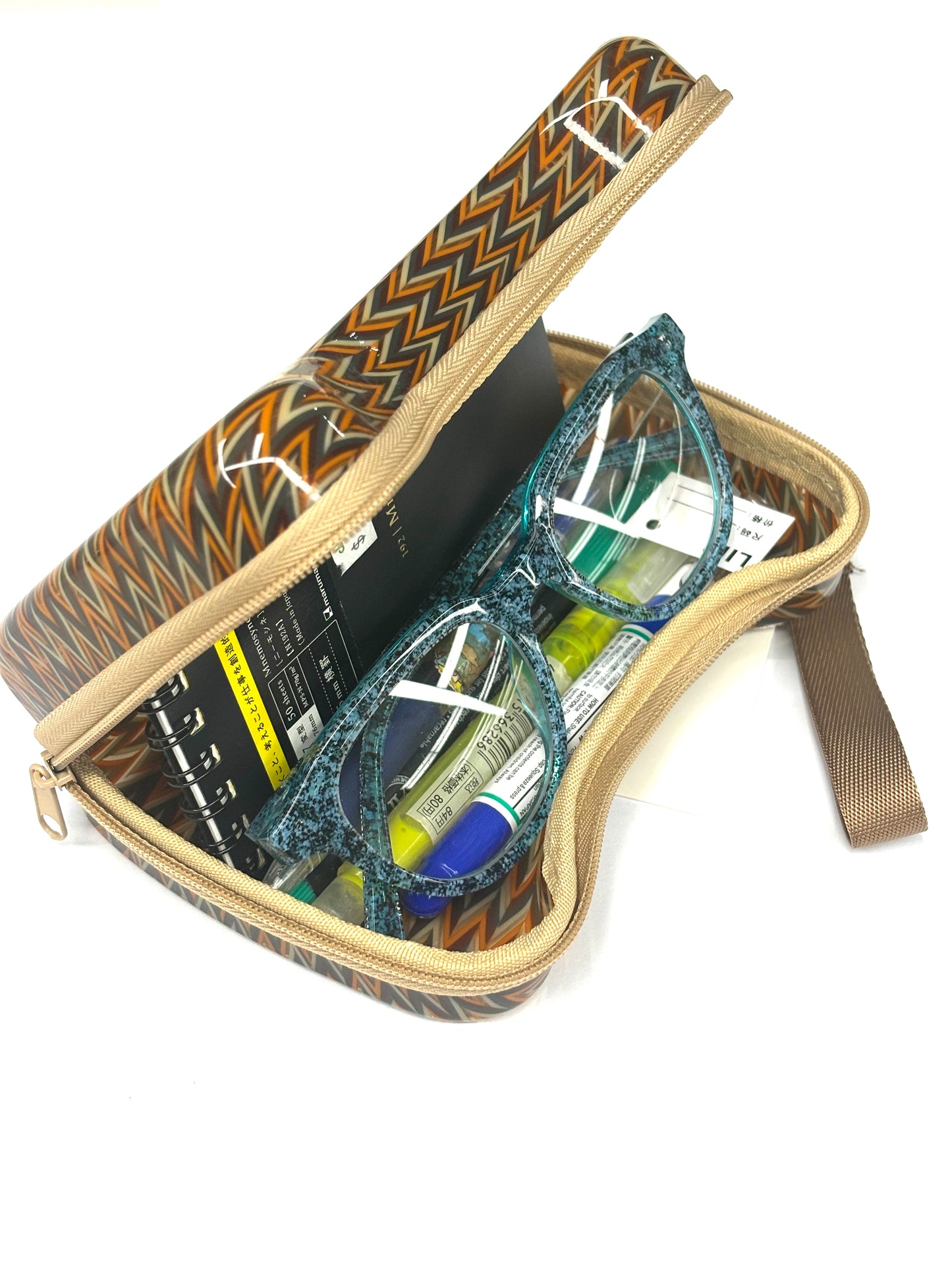 Sky-cat medium case Wicker brown